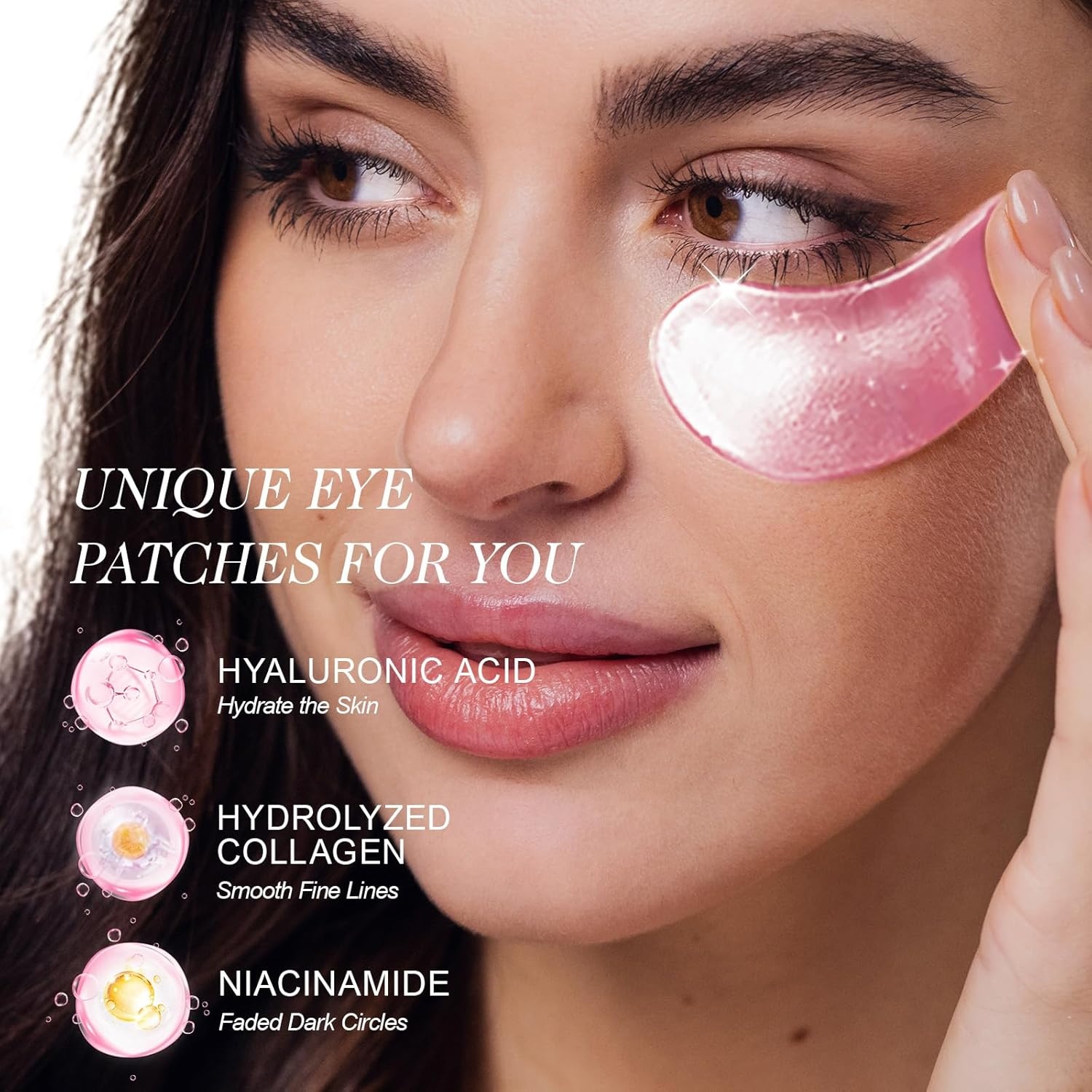 image:imageZealSea Under Eye Patches for Puffy Eyes and Dark Circles Collagen Under Eye Mask for Dark Circles and Puffiness Travel Essentials Eye Gel Pads for Spa Party Self Care Gifts for Women 20 Pairs1 Fl Oz Pack of 20