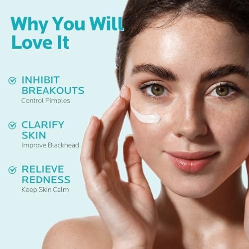 image:imageZealSea 10 Azelaic Acid Facial Cream Azelaic Acid Serum with Niacianmide amp Pionin for Face Relief Pimple Breakouts Blackhead amp Redness Azelaic Acid Gel Clarify Skin Soothe Irritation 1 Oz034 Ounce Pack of 1