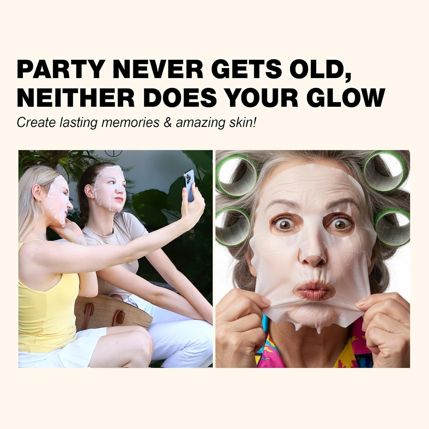 image:imageZealSea Clean Beauty Face Masks Skincare Minimalism 15 Ingredients Sheet Mask Deep Hydration Facial Mask for Bouncy amp Glowing Sleepover Spa Party Supplies Women Teen Girl Gifts Trendy Stuff 7PackFruit Season 14 count