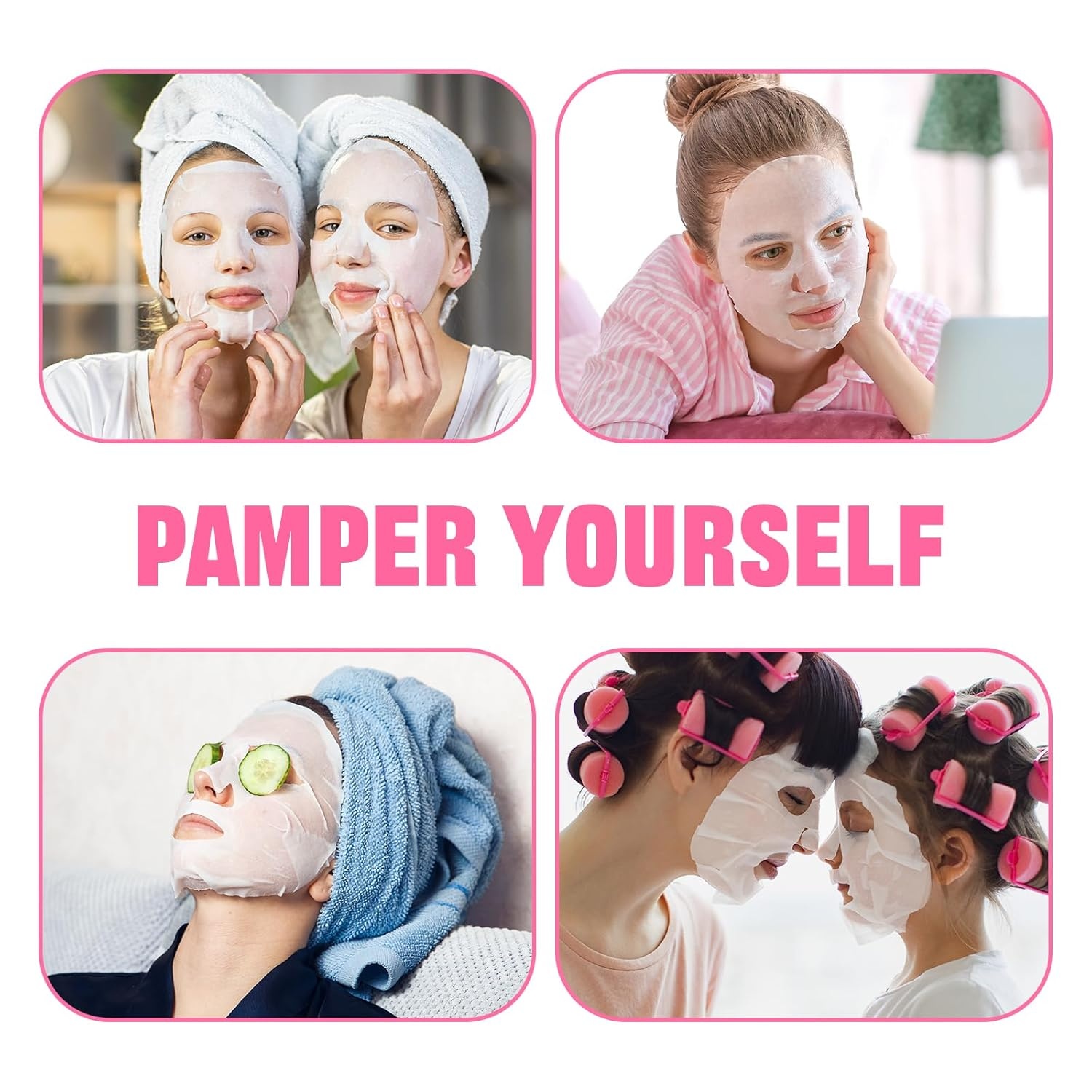 image:imageZealSea Face Masks Skincare for Women Variety Bulk Facial Sheet Mask Set for Deep Hydrating amp Glow Daily SelfCare Gift amp Family Moment for Teens Girls Birthday PartySafe for all Skin types 14 PackNatural Collection 28 count