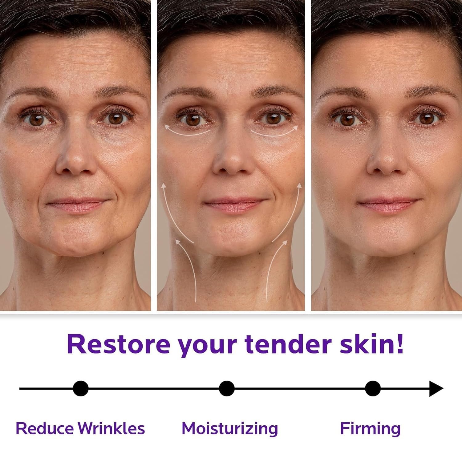 image:imageZealSea Retinol Cream for Face with Collagen Anti Aging Facial Moisturizer for Women to Tighten and Lift Skin Firming Night Cream with Vitamin E and Hyaluronic Acid 175 Oz