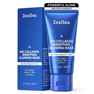 image:imageZealSea Vitamin C American Kaolin Clay Mask with Turmeric Pro UltraFine Creamy Texture Deep Pore Cleansing Even Skin Tone Brighten Control Oil Detoxify 30 Aloe Jojoba Oil Shea Butter amp SqualaneBio Collagen 17 OZ Pack of 1