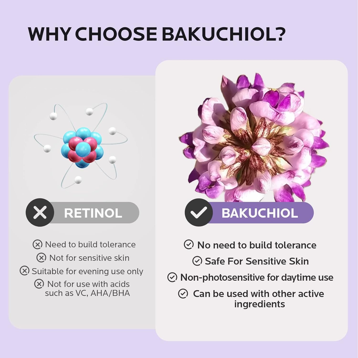 image:imageZealSea 2 Bakuchiol Face Serum Bakuchiol Retinol Alternative for Wrinkles amp Fine Lines Anti Aging Essence with Peptide Plant Retinol Cream Skin Care Renewing for Sensitive Skin 1 Fl Oz