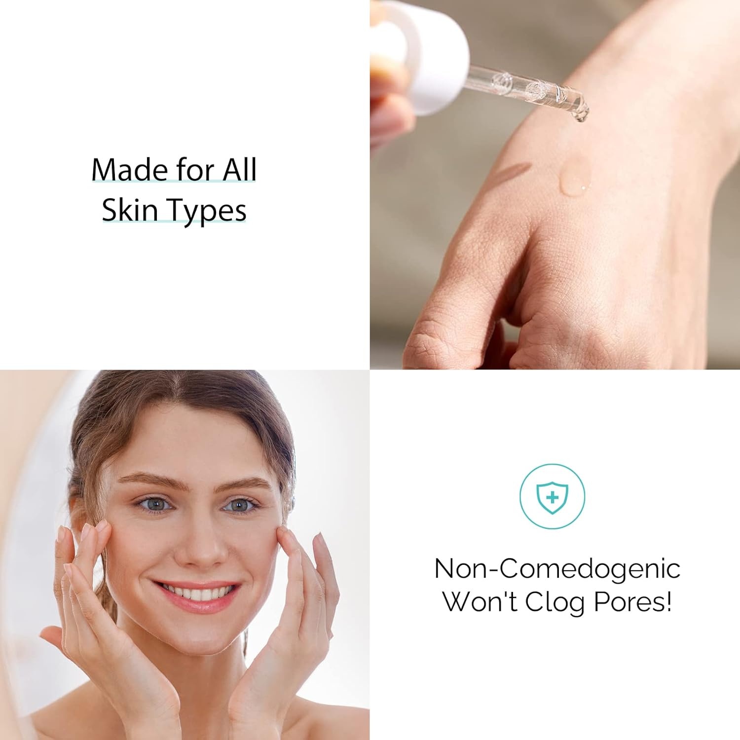 image:imageZealSea 2oz Pure Hyaluronic Acid Serum for Face Hydrating Facial Serum for Smoothing Fine Lines with Niacinamide and Ceramides for All Skin Types Paraben Free and Fragrance Free